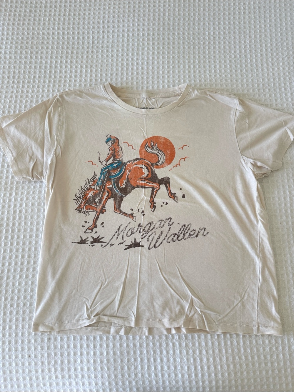 Morgan Wallen Concert Baby Tee Size XL